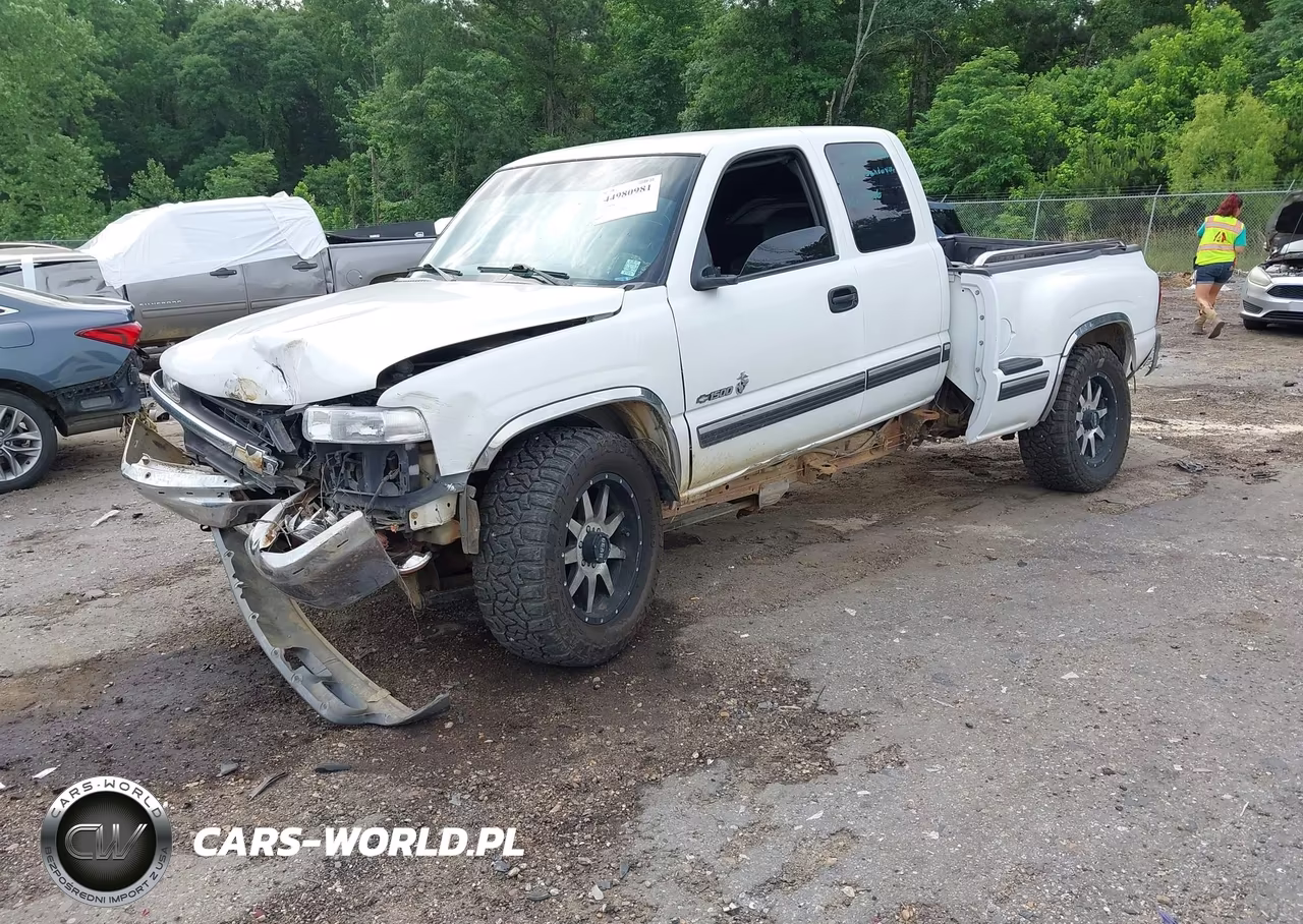 2000 Chevrolet Silverado 1500 Ls VIN:1GCEK19T9YZ318306 - 2