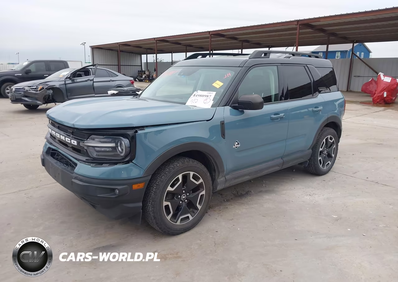2022 Ford Bronco Sport Outer Banks VIN:3FMCR9C69NRD65819 - 2