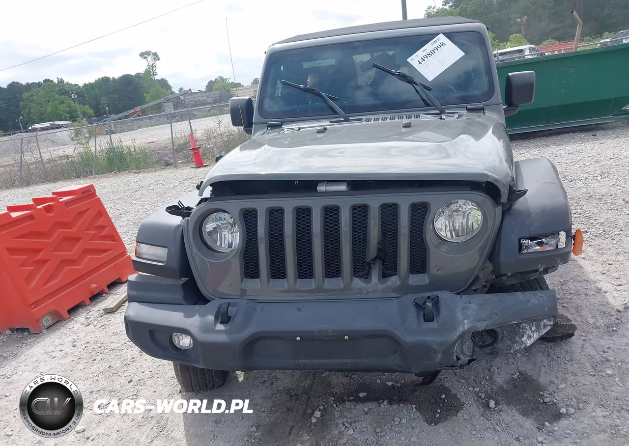 2021 Jeep Wrangler Unlimited Sport S 4X4 VIN:1C4HJXDG8MW511698 - 12