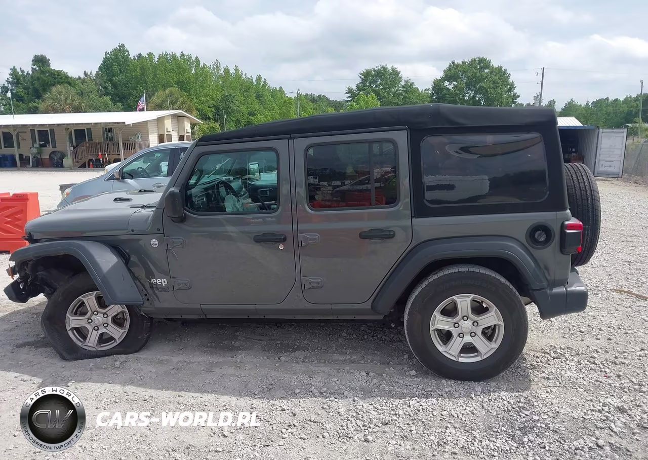 2021 Jeep Wrangler Unlimited Sport S 4X4 VIN:1C4HJXDG8MW511698 - 14
