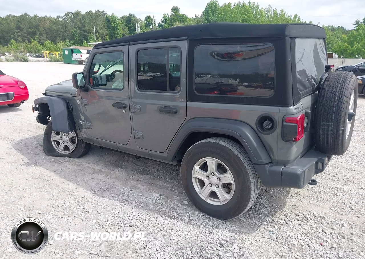2021 Jeep Wrangler Unlimited Sport S 4X4 VIN:1C4HJXDG8MW511698 - 3