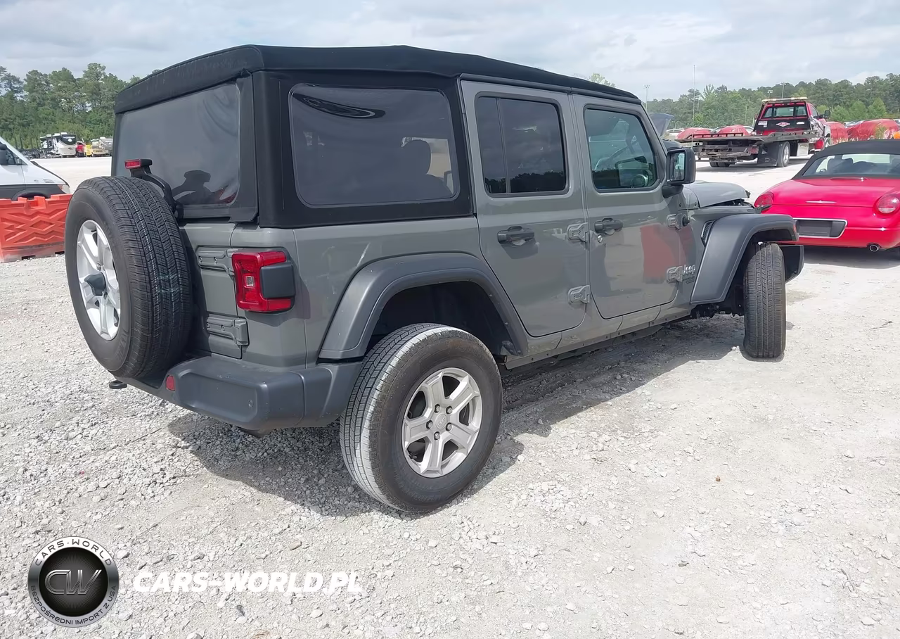 2021 Jeep Wrangler Unlimited Sport S 4X4 VIN:1C4HJXDG8MW511698 - 4
