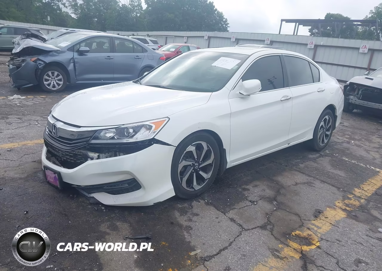 2016 Honda Accord Ex-L VIN:1HGCR2F90GA208776 - 2