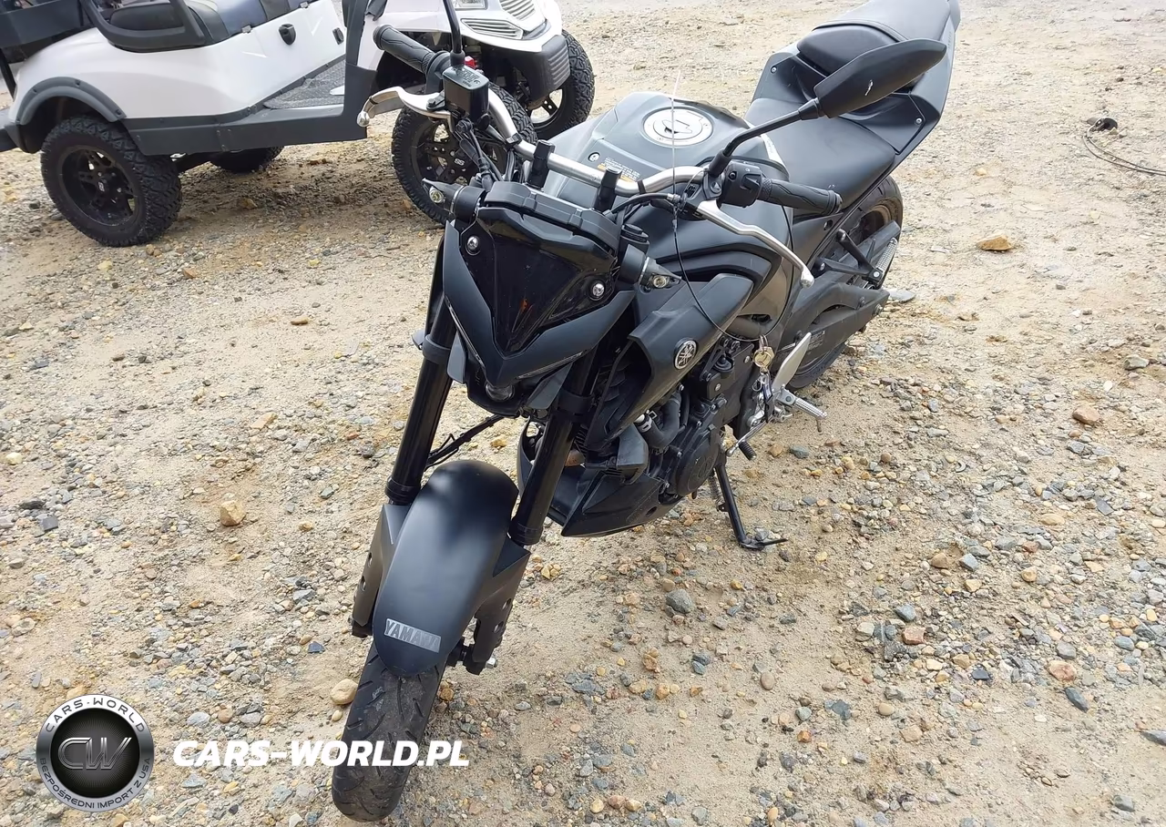 2021 Yamaha Mt-03 VIN:MH3RH20Y3MK003956 - 2
