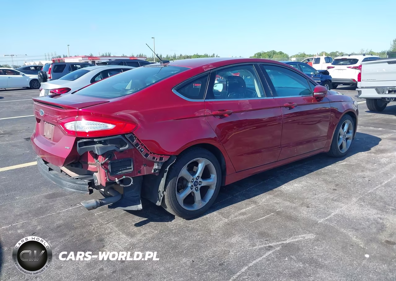 2016 Ford Fusion Se VIN:3FA6P0H74GR177559 - 4