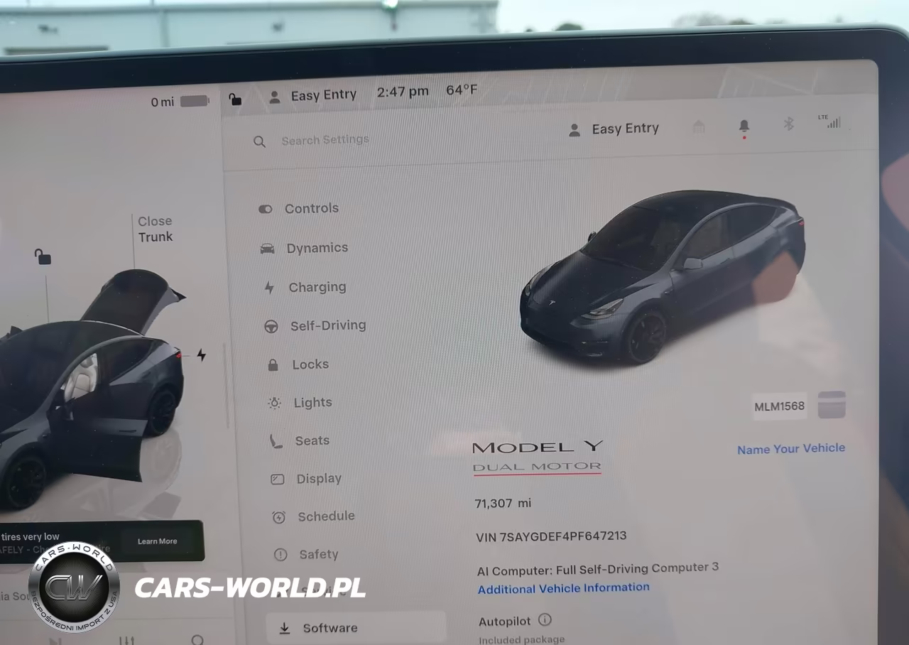 2023 Tesla Model Y Performance Dual Motor All-Wheel Drive VIN:7SAYGDEF4PF647213 - 15