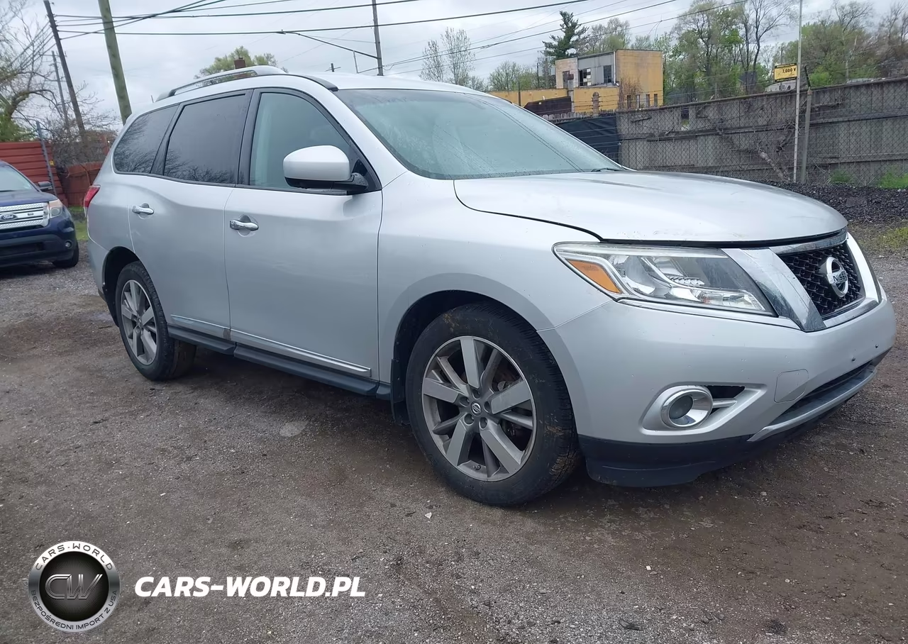 2014 Nissan Pathfinder Platinum-S-Sl-Sv