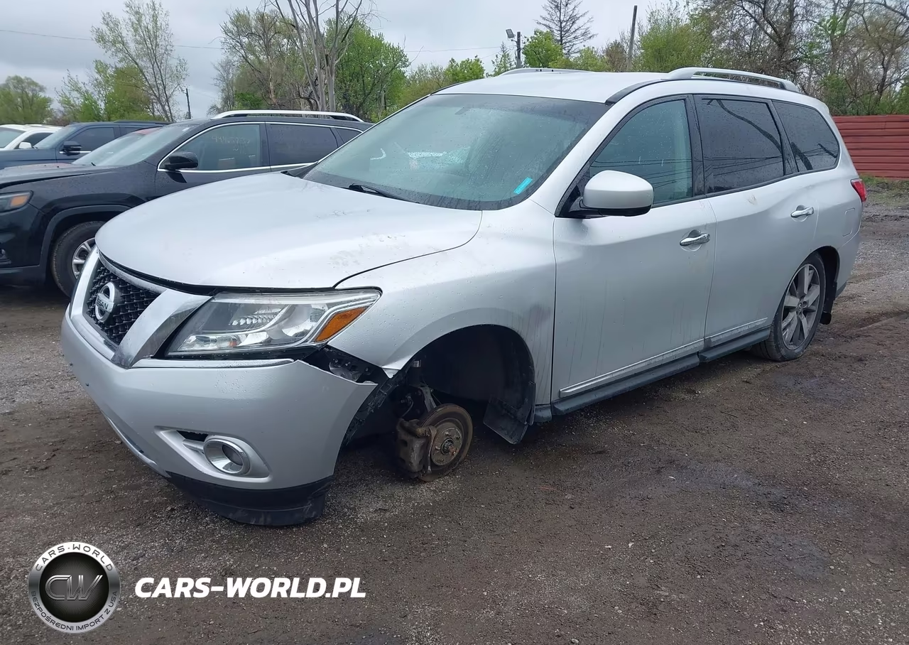 2014 Nissan Pathfinder Platinum-S-Sl-Sv VIN:5N1AR2MM6EC603300 - 2
