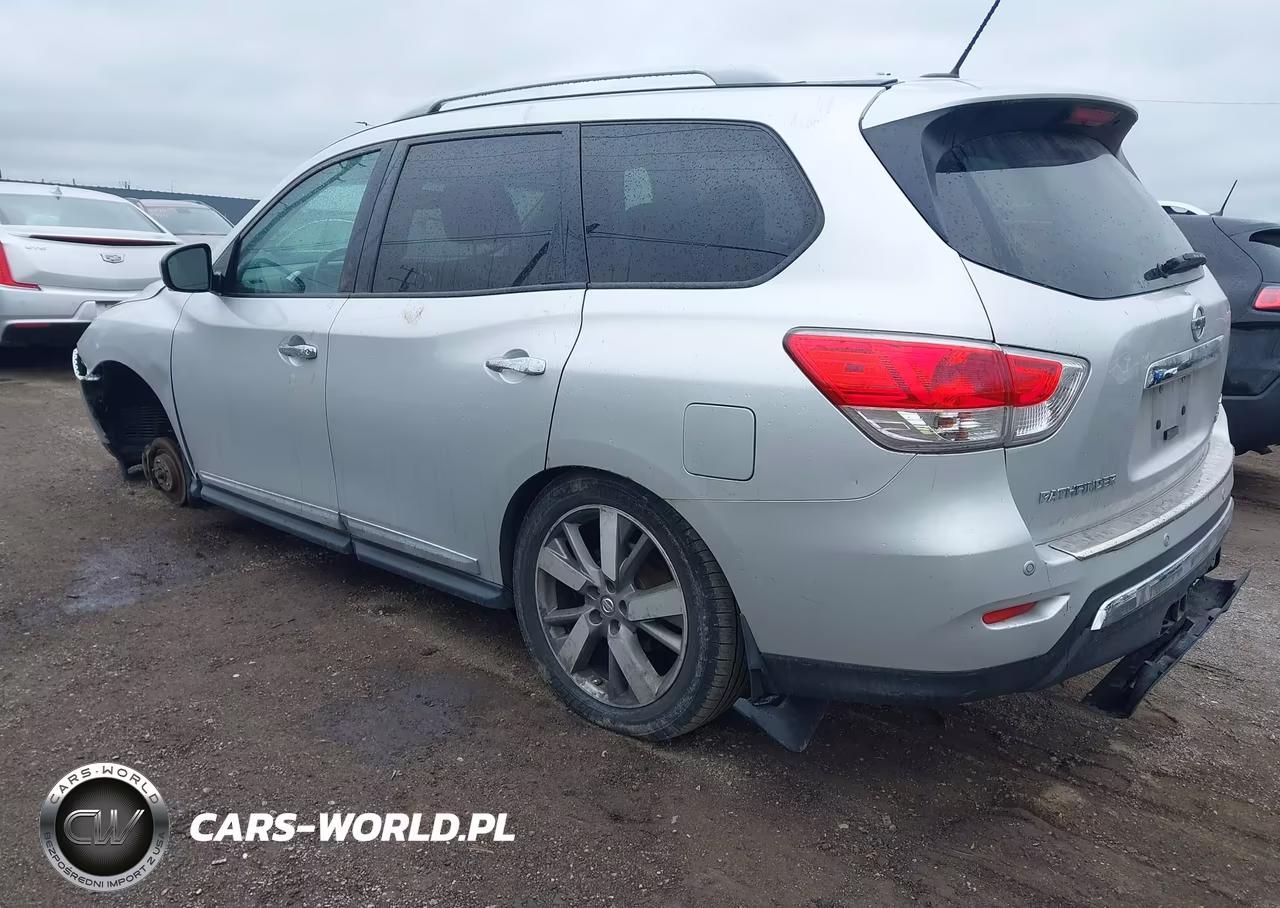 2014 Nissan Pathfinder Platinum-S-Sl-Sv VIN:5N1AR2MM6EC603300 - 3