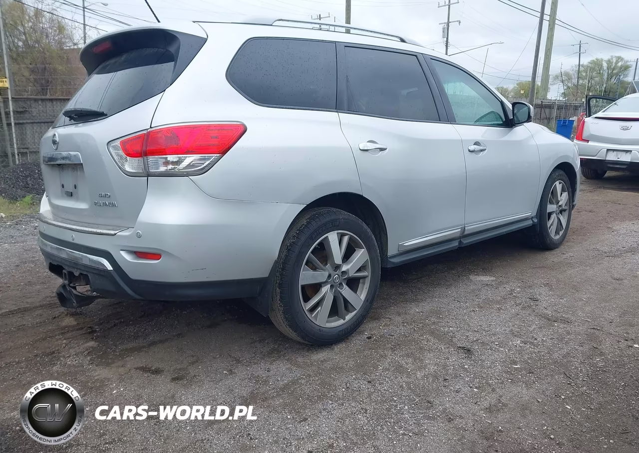 2014 Nissan Pathfinder Platinum-S-Sl-Sv VIN:5N1AR2MM6EC603300 - 4
