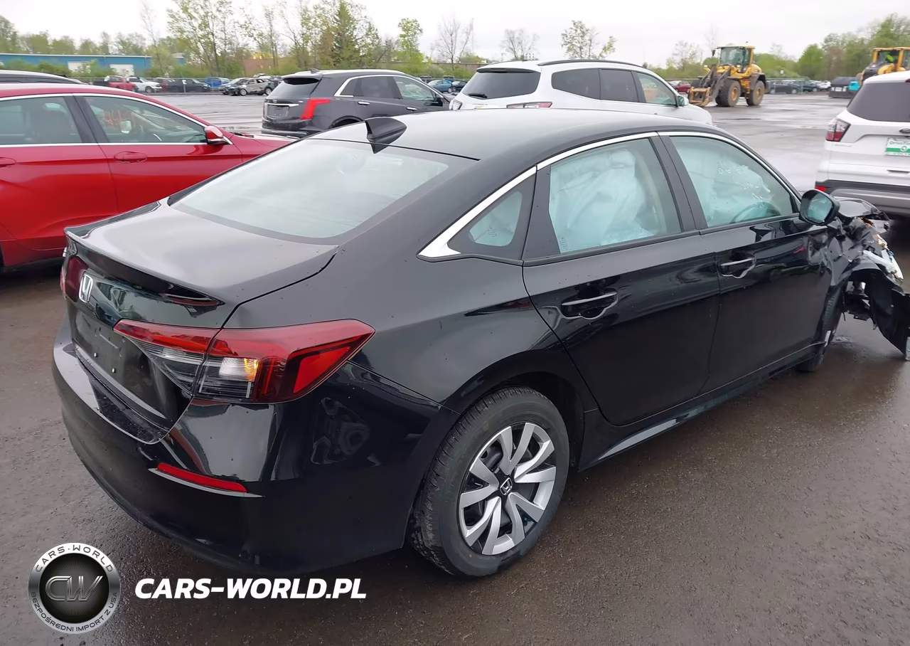 2026 Honda Civic Lx VIN:2HGFE2F28TH546675 - 4