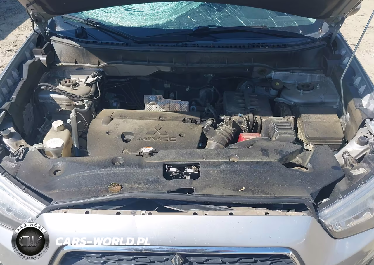 2014 Mitsubishi Outlander Sport Es VIN:4A4AP3AU0EE025857 - 10