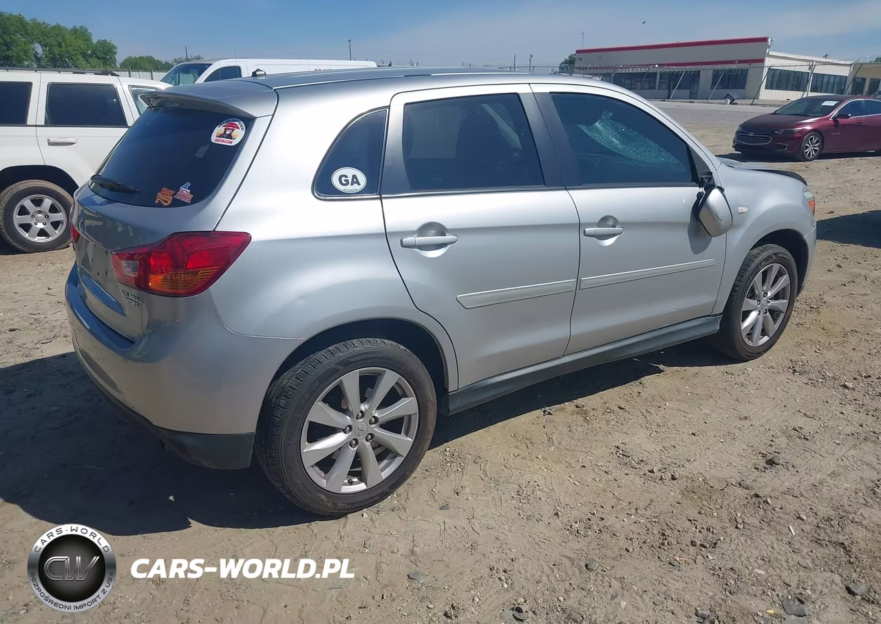 2014 Mitsubishi Outlander Sport Es VIN:4A4AP3AU0EE025857 - 4