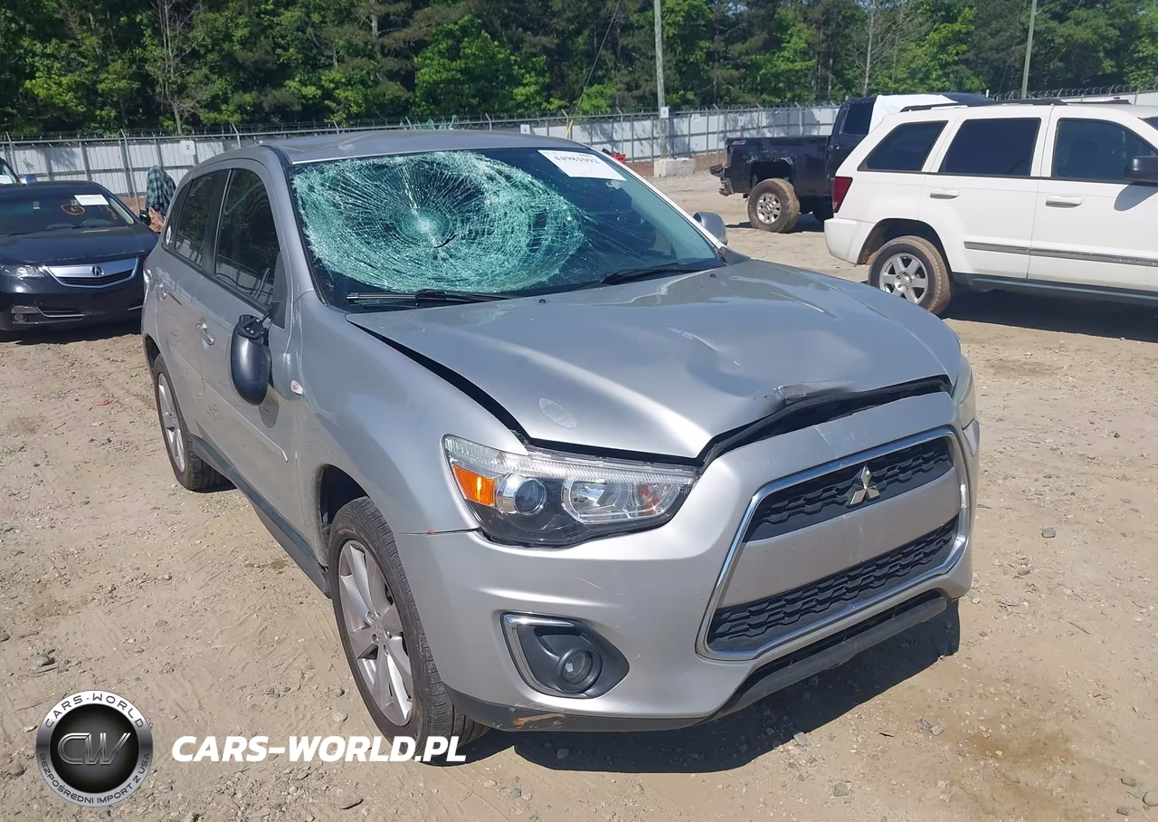 2014 Mitsubishi Outlander Sport Es VIN:4A4AP3AU0EE025857 - 6