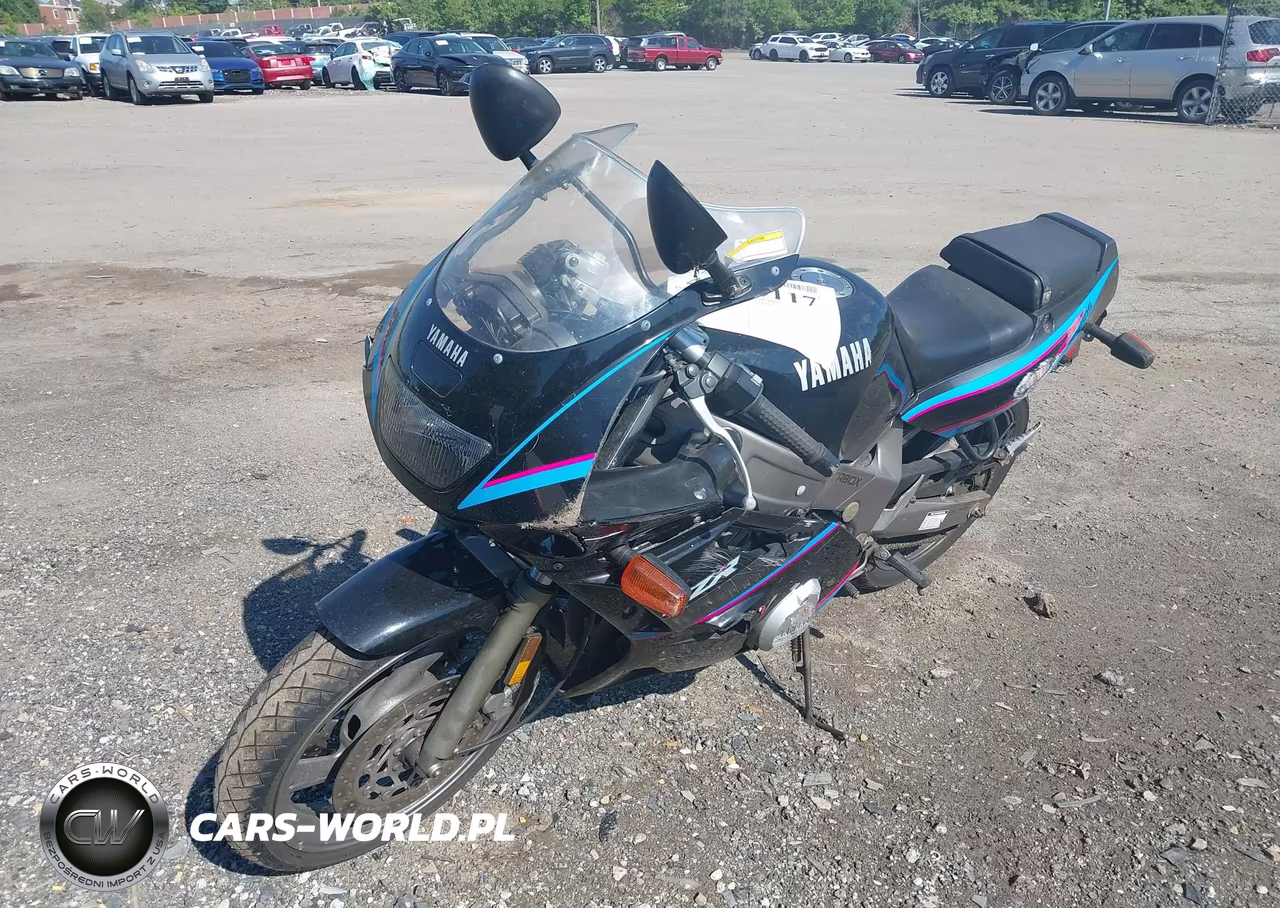 1992 Yamaha Fzr600 R VIN:JYA3HHE04NA041483 - 2