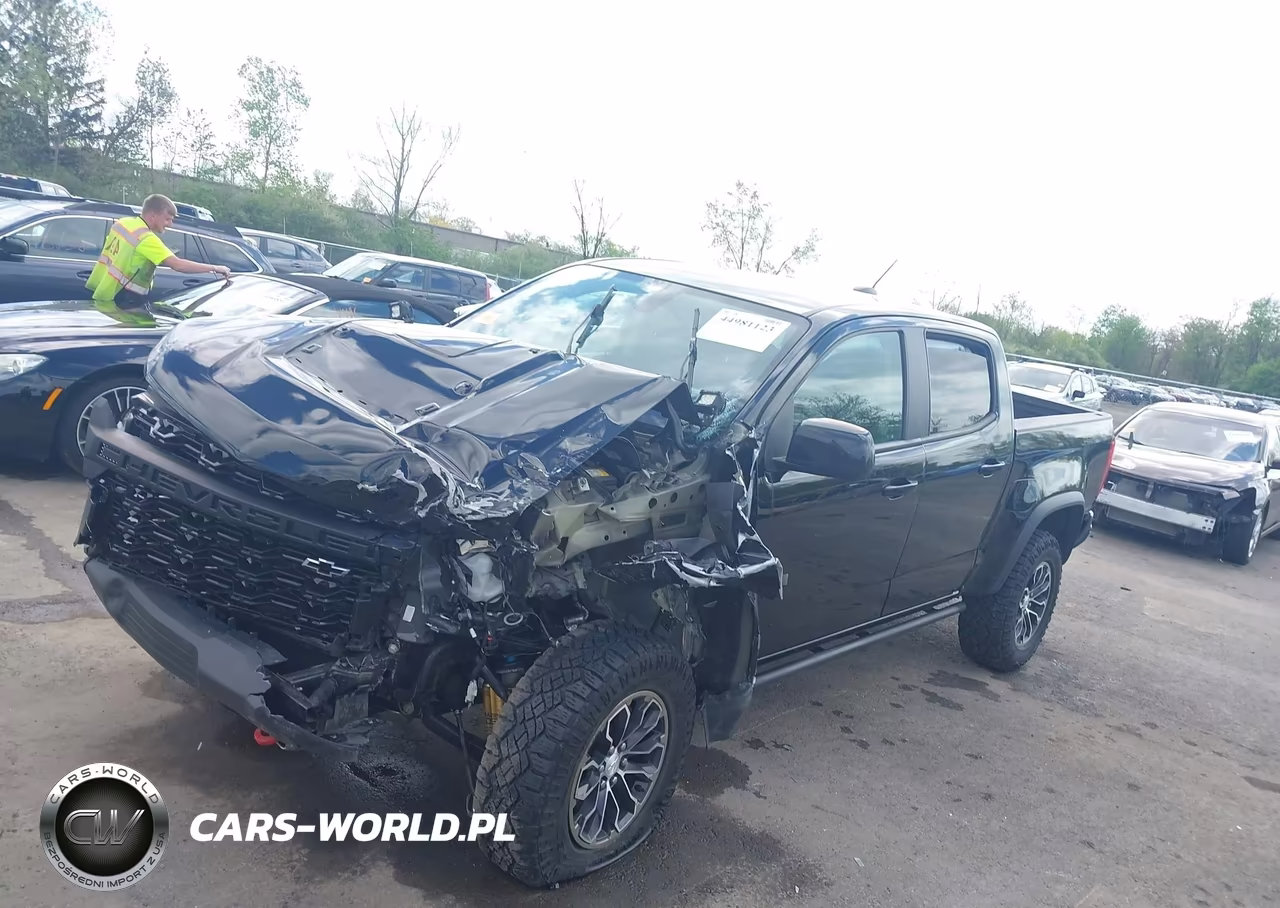 2021 Chevrolet Colorado 4Wd Short Box Zr2 VIN:1GCGTEENXM1170826 - 2