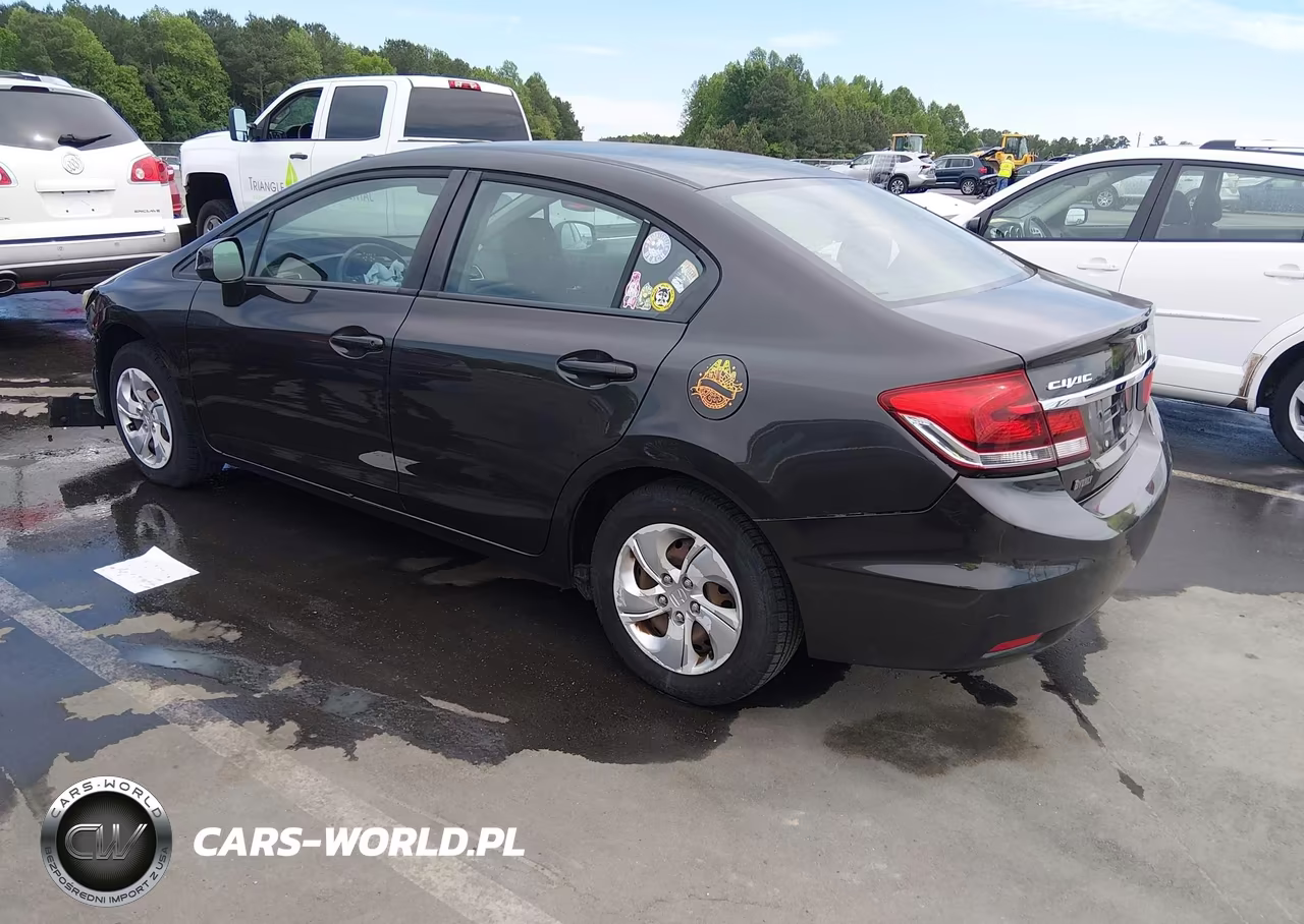 2013 Honda Civic Lx VIN:19XFB2F55DE021328 - 3