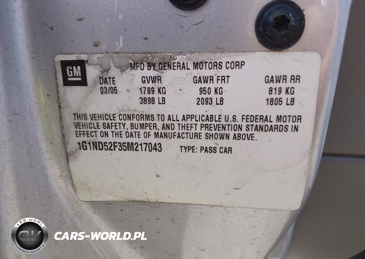 2005 Chevrolet Classic VIN:1G1ND52F35M217043 - 9