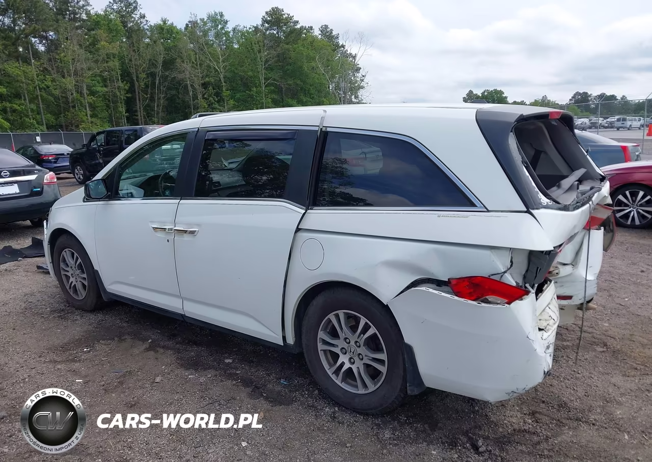 2012 Honda Odyssey Ex-L VIN:5FNRL5H65CB017726 - 3
