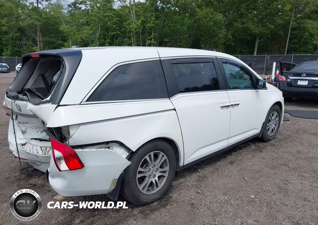 2012 Honda Odyssey Ex-L VIN:5FNRL5H65CB017726 - 4
