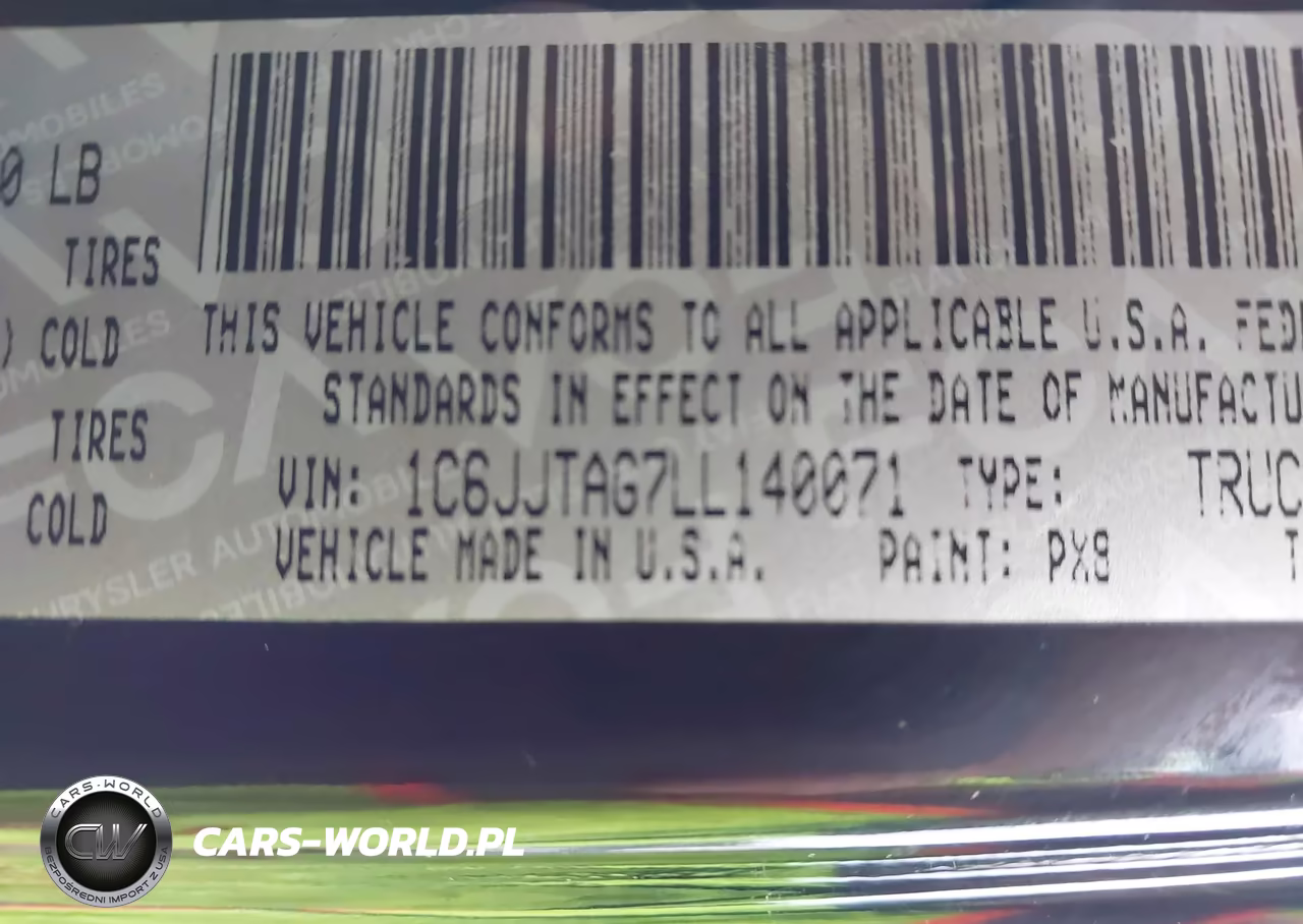 2020 Jeep Gladiator Sport S 4X4 VIN:1C6JJTAG7LL140071 - 9