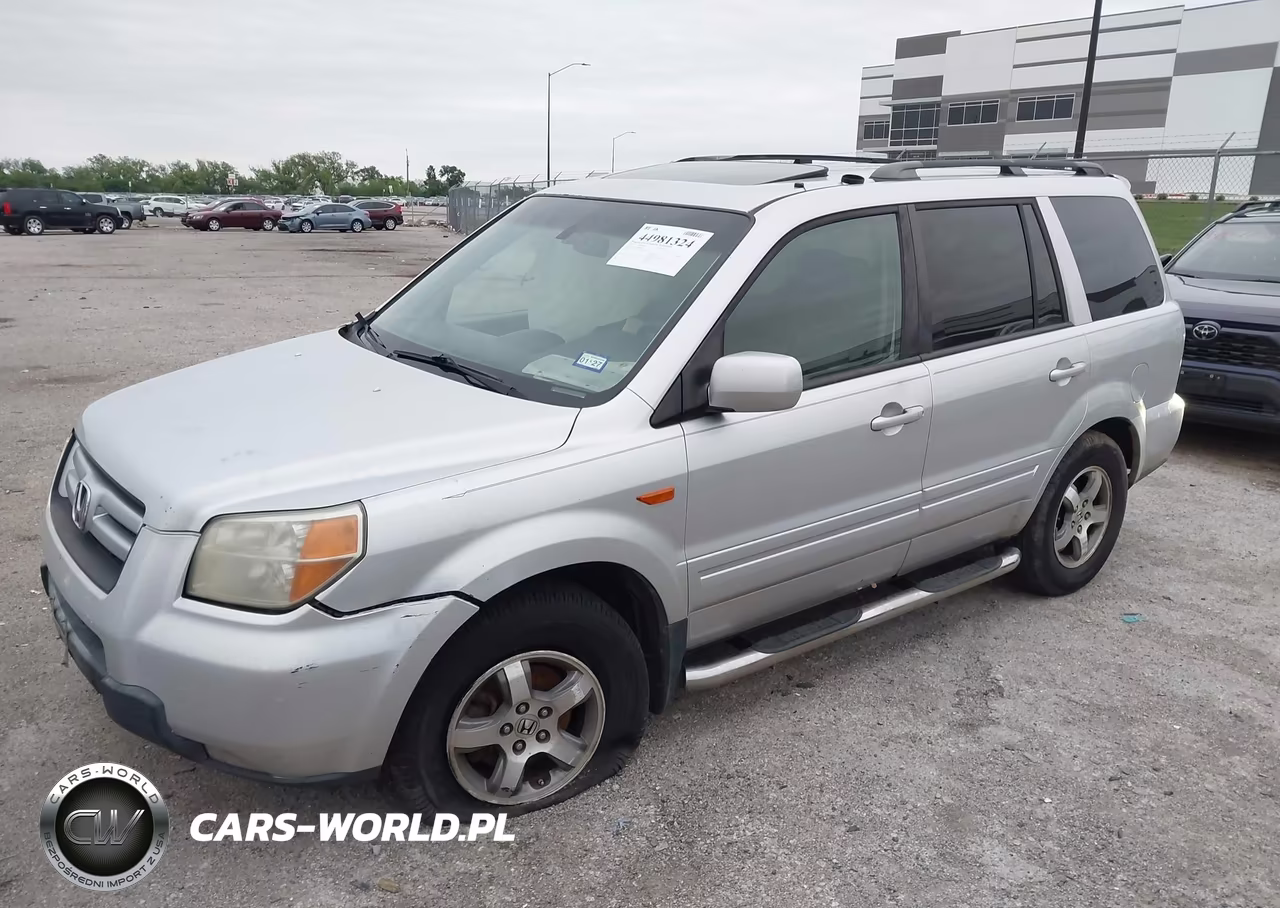 2006 Honda Pilot Ex-L VIN:5FNYF28686B046398 - 2