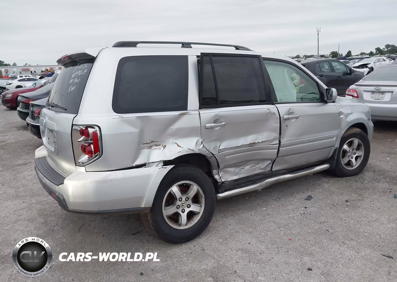 2006 Honda Pilot Ex-L VIN:5FNYF28686B046398 - 4