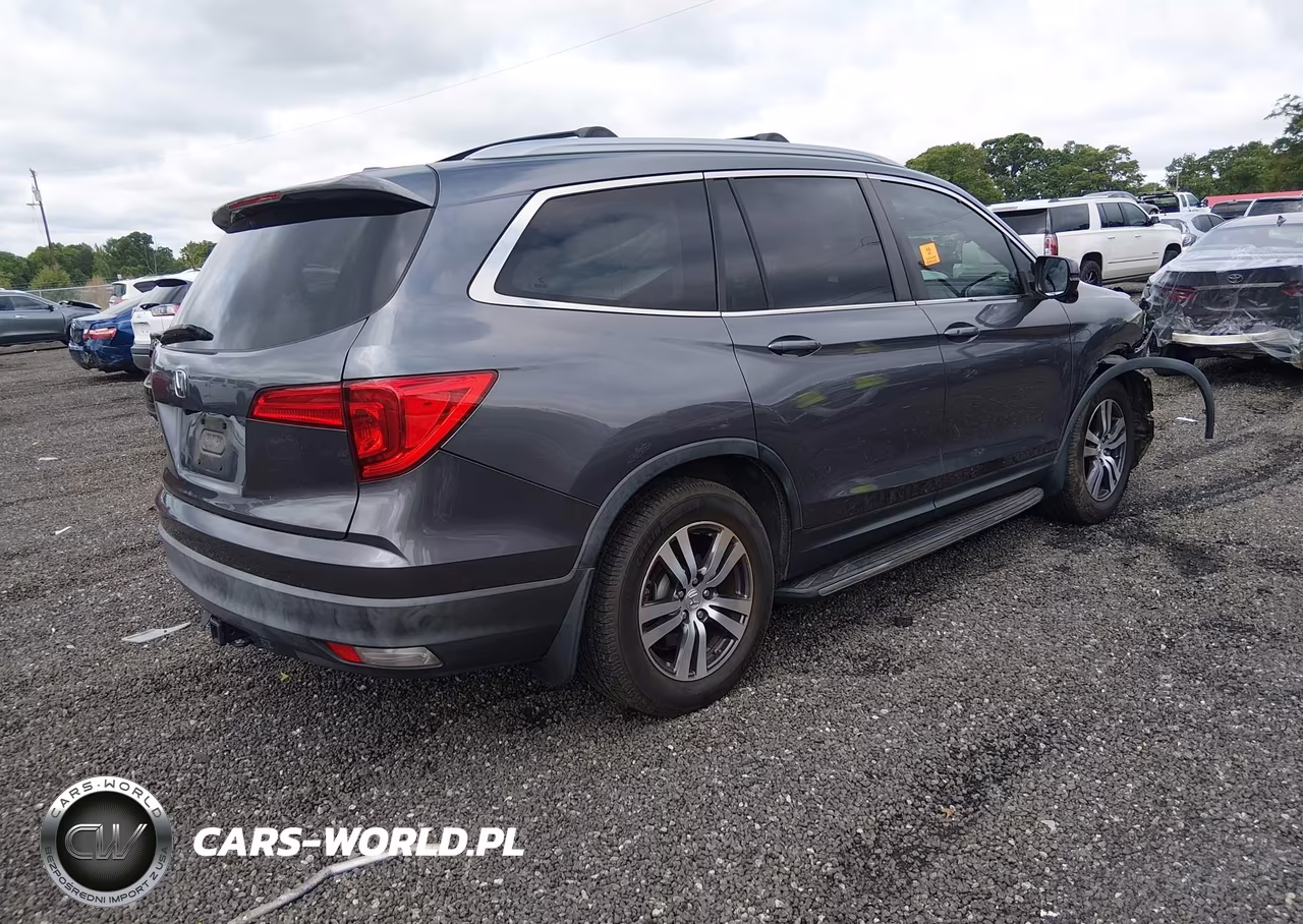 2016 Honda Pilot Ex-L VIN:5FNYF5H86GB043598 - 4