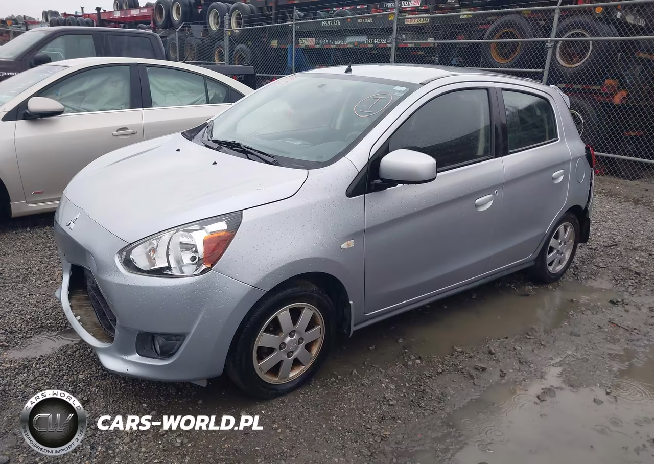 2014 Mitsubishi Mirage Es VIN:ML32A4HJ6EH012966 - 2
