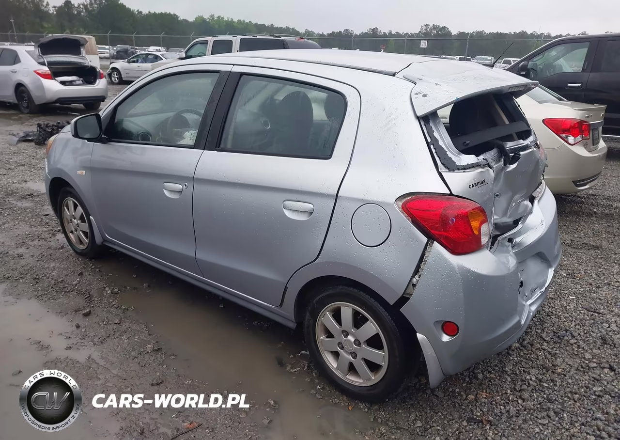 2014 Mitsubishi Mirage Es VIN:ML32A4HJ6EH012966 - 3
