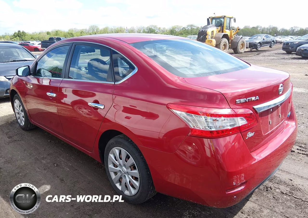 2014 Nissan Sentra Sv VIN:3N1AB7AP1EL626396 - 3