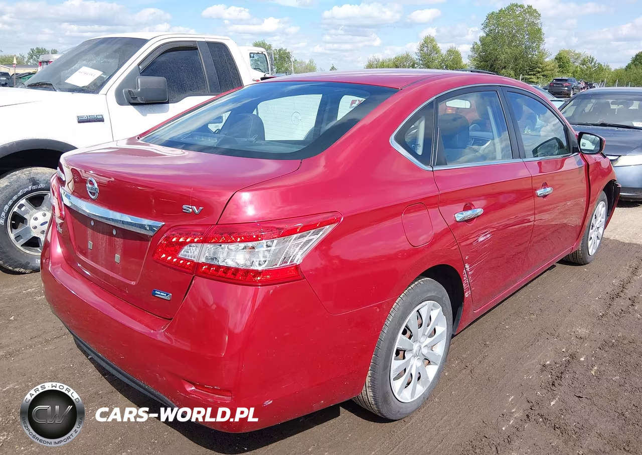 2014 Nissan Sentra Sv VIN:3N1AB7AP1EL626396 - 4