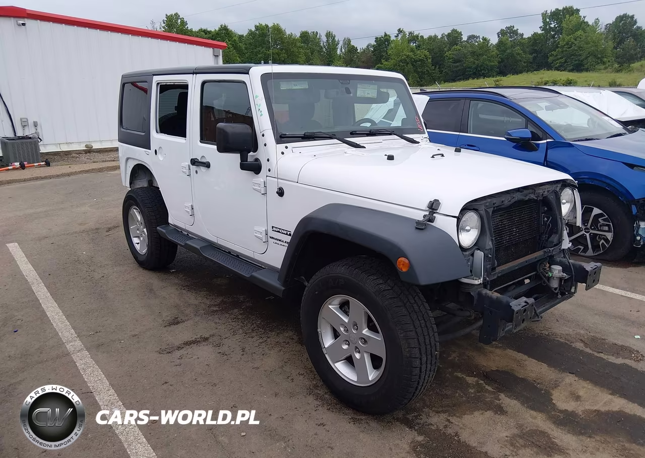 2018 Jeep Wrangler Jk Unlimited Sport S 4X4