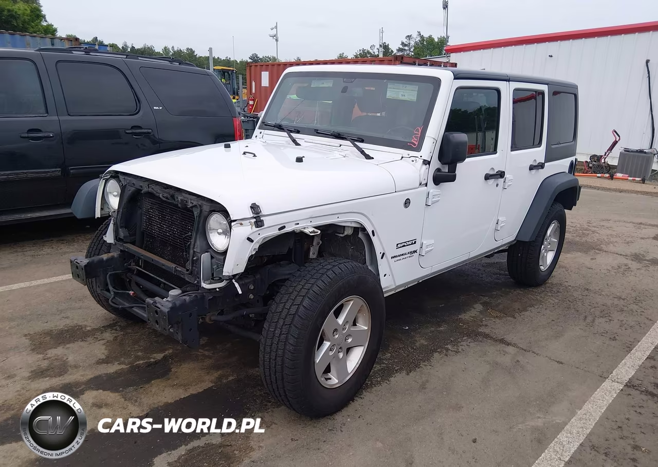 2018 Jeep Wrangler Jk Unlimited Sport S 4X4 VIN:1C4HJWDG0JL920155 - 2