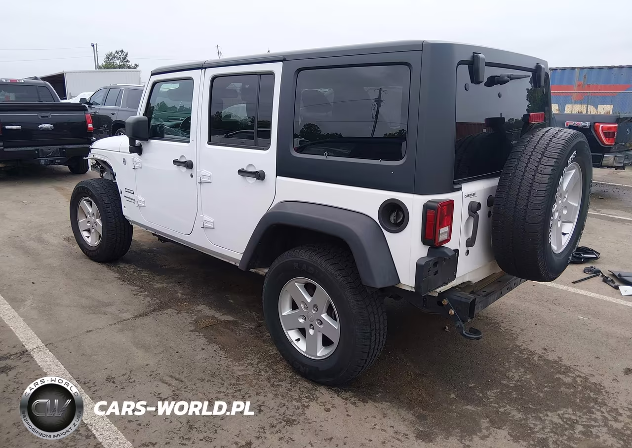 2018 Jeep Wrangler Jk Unlimited Sport S 4X4 VIN:1C4HJWDG0JL920155 - 3