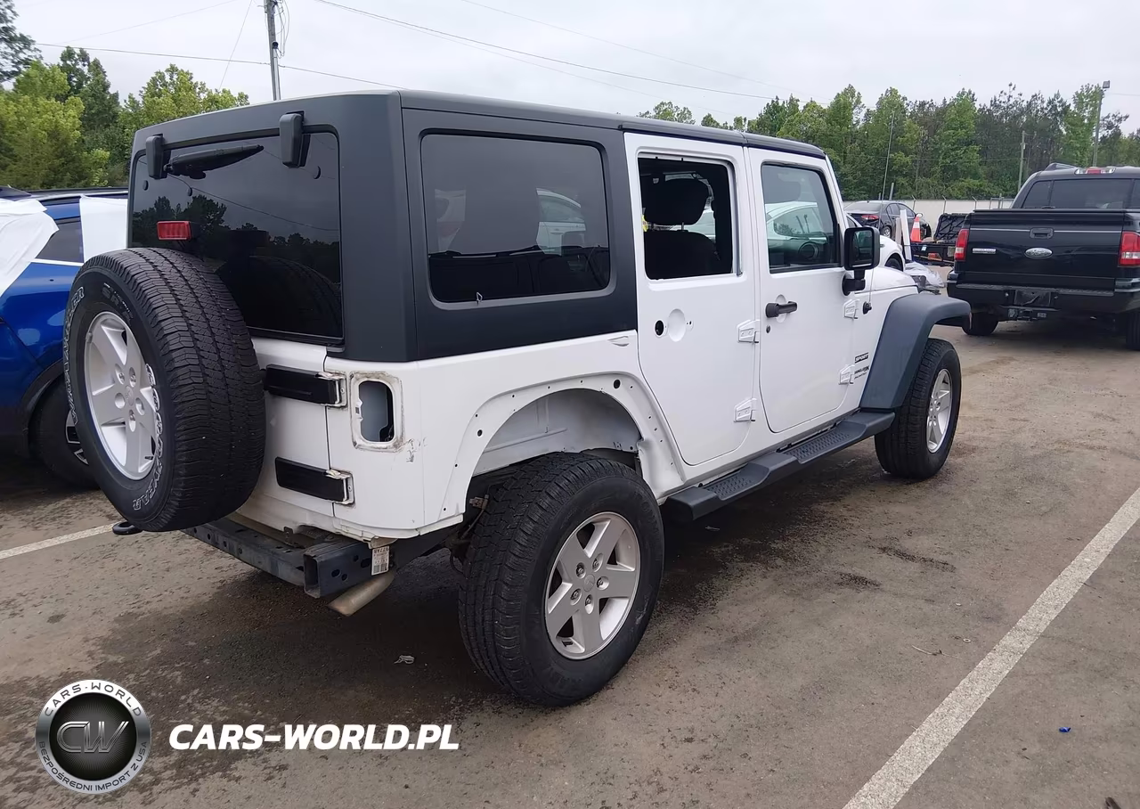 2018 Jeep Wrangler Jk Unlimited Sport S 4X4 VIN:1C4HJWDG0JL920155 - 4