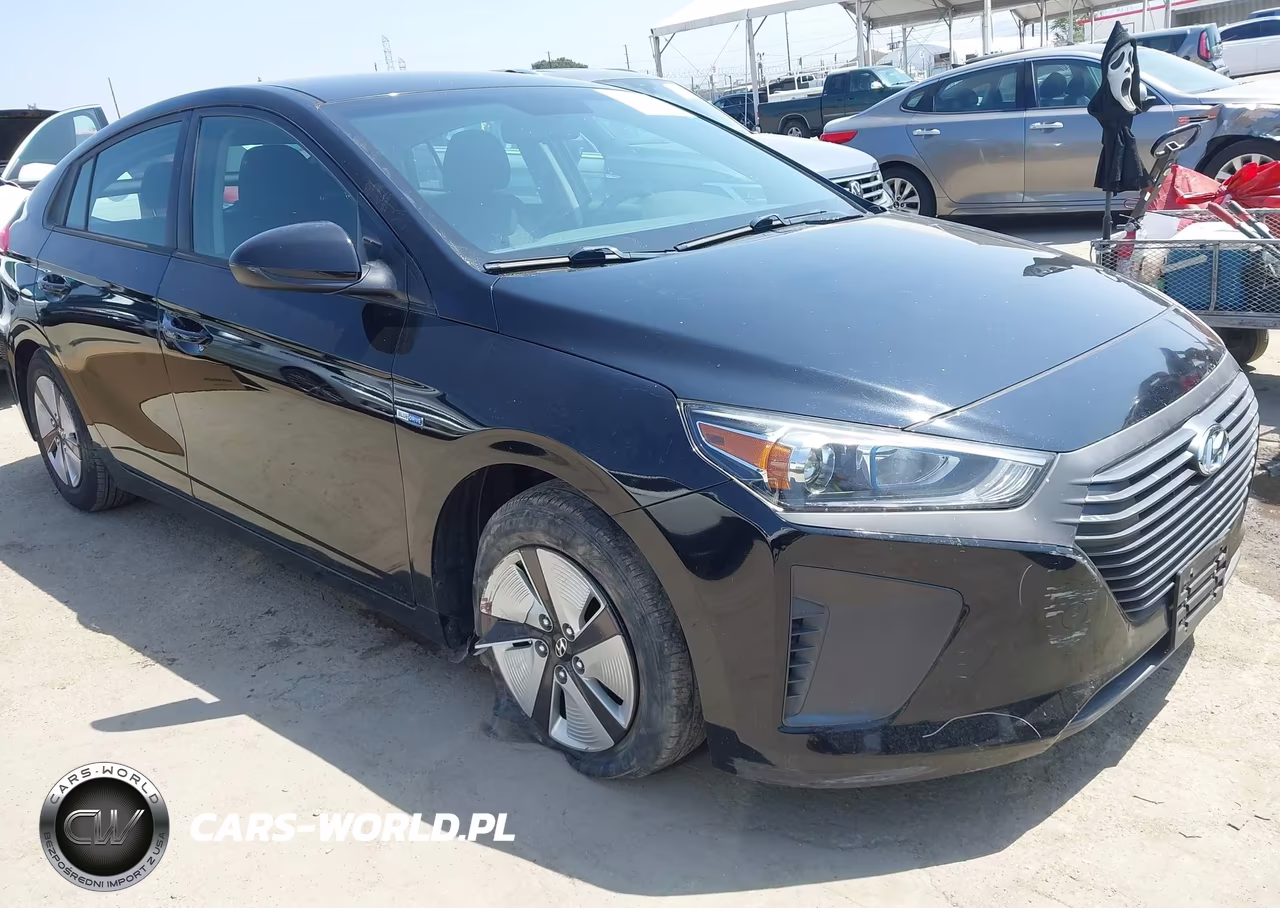 2019 Hyundai Ioniq Hybrid Blue VIN:KMHC65LC4KU123791 - 1