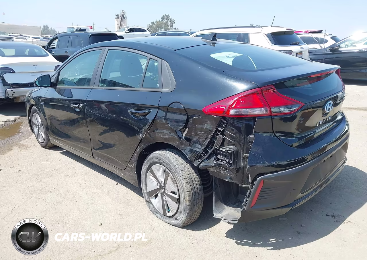 2019 Hyundai Ioniq Hybrid Blue VIN:KMHC65LC4KU123791 - 3