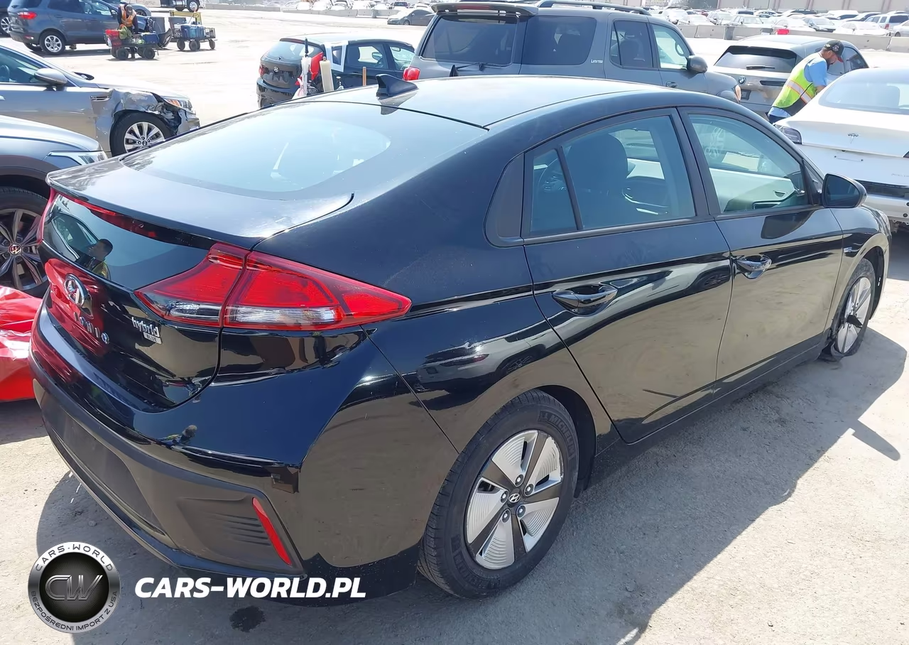 2019 Hyundai Ioniq Hybrid Blue VIN:KMHC65LC4KU123791 - 4
