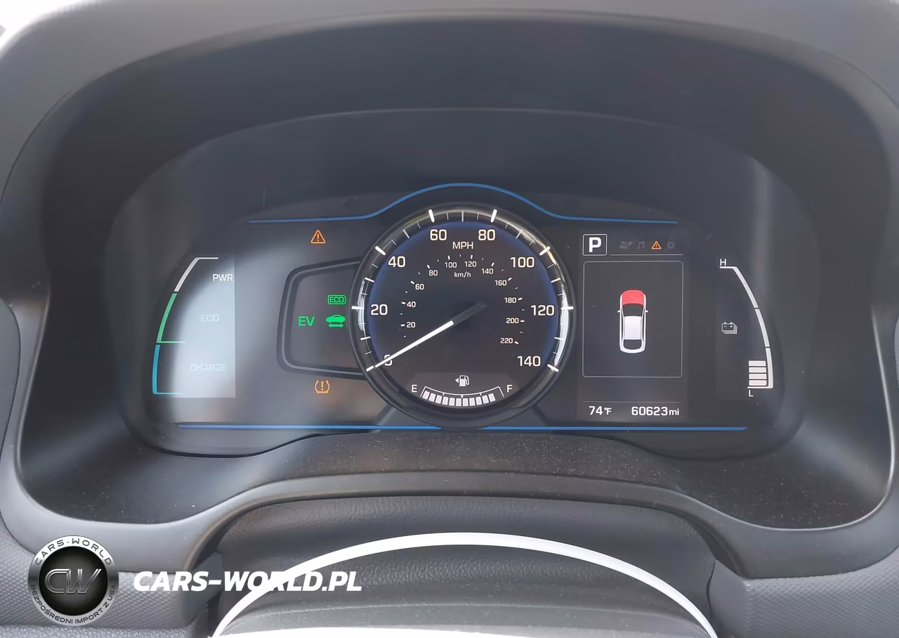 2019 Hyundai Ioniq Hybrid Blue VIN:KMHC65LC4KU123791 - 7