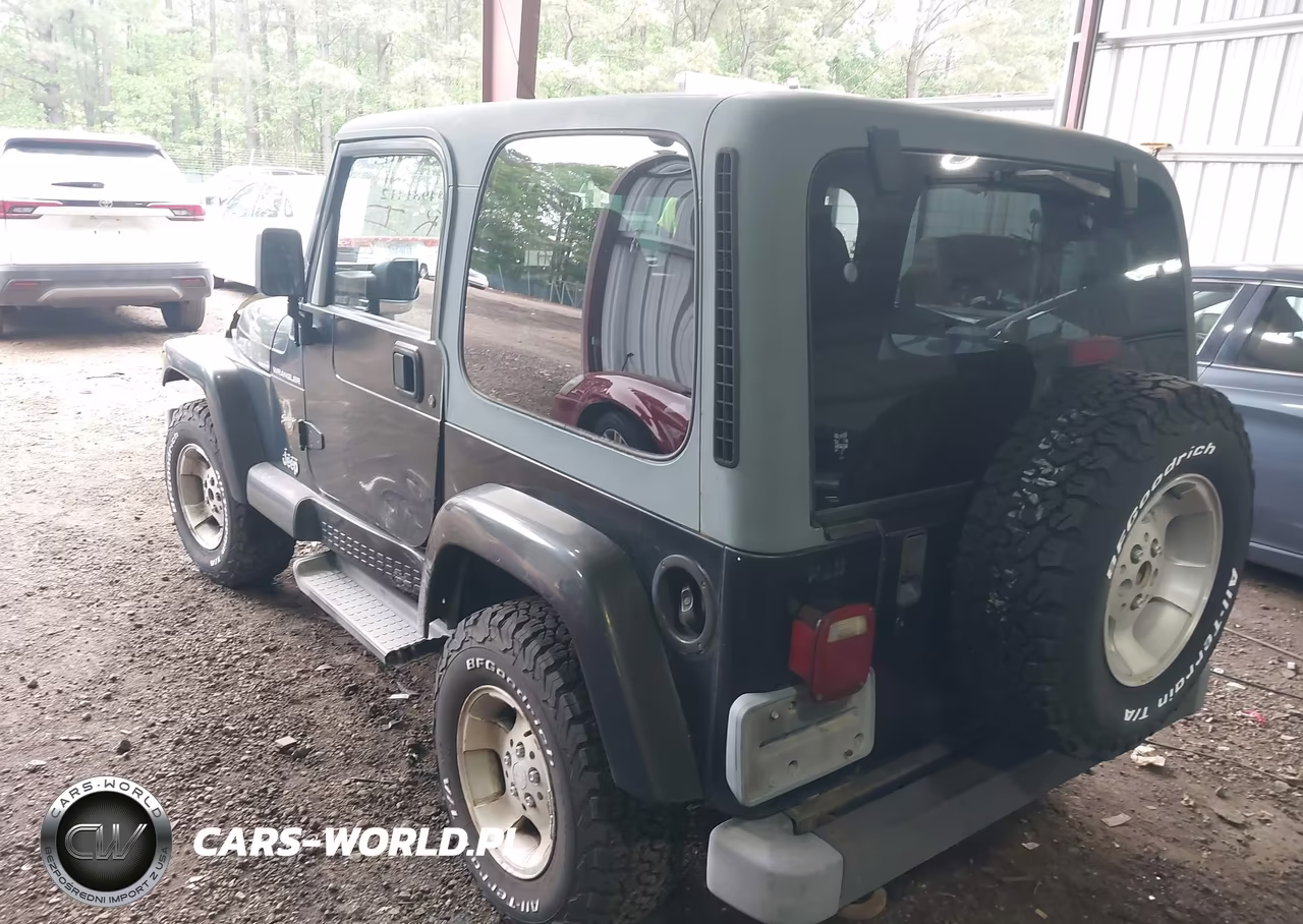 2002 Jeep Wrangler Sahara VIN:1J4FA59S62P726362 - 3