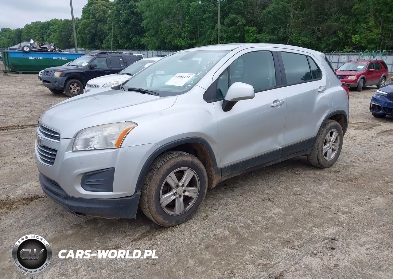 2016 Chevrolet Trax 1Ls VIN:KL7CJNSB0GB588533 - 2