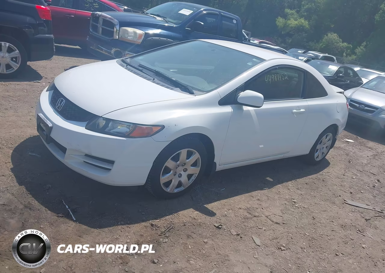 2009 Honda Civic Lx VIN:2HGFG12649H502551 - 2