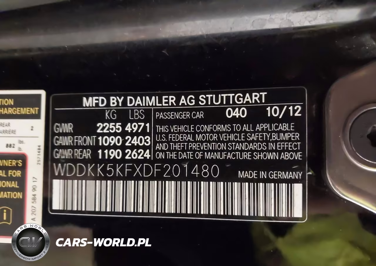 2013 Mercedes-Benz E 350 VIN:WDDKK5KFXDF201480 - 9