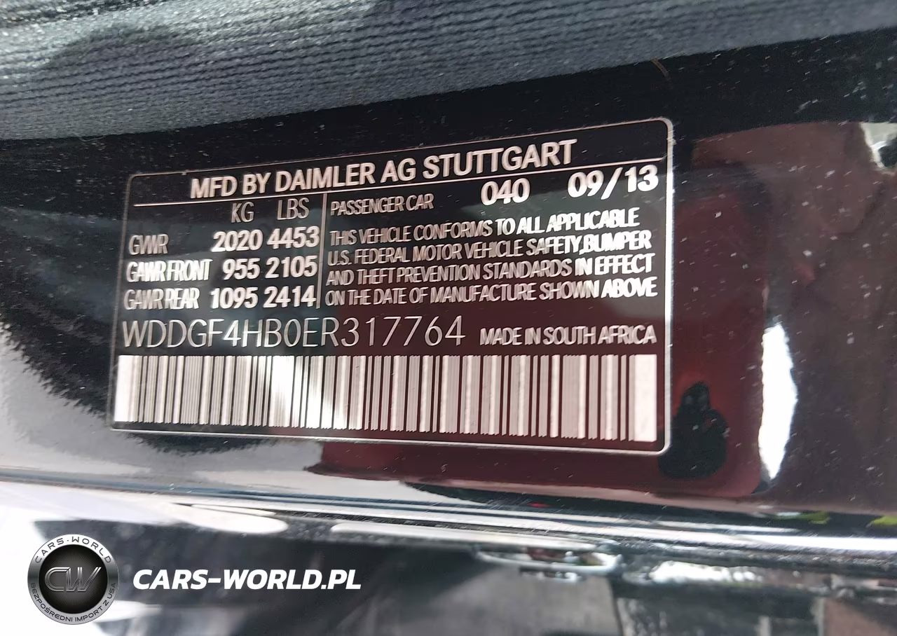 2014 Mercedes-Benz C 250 Sport VIN:WDDGF4HB0ER317764 - 9
