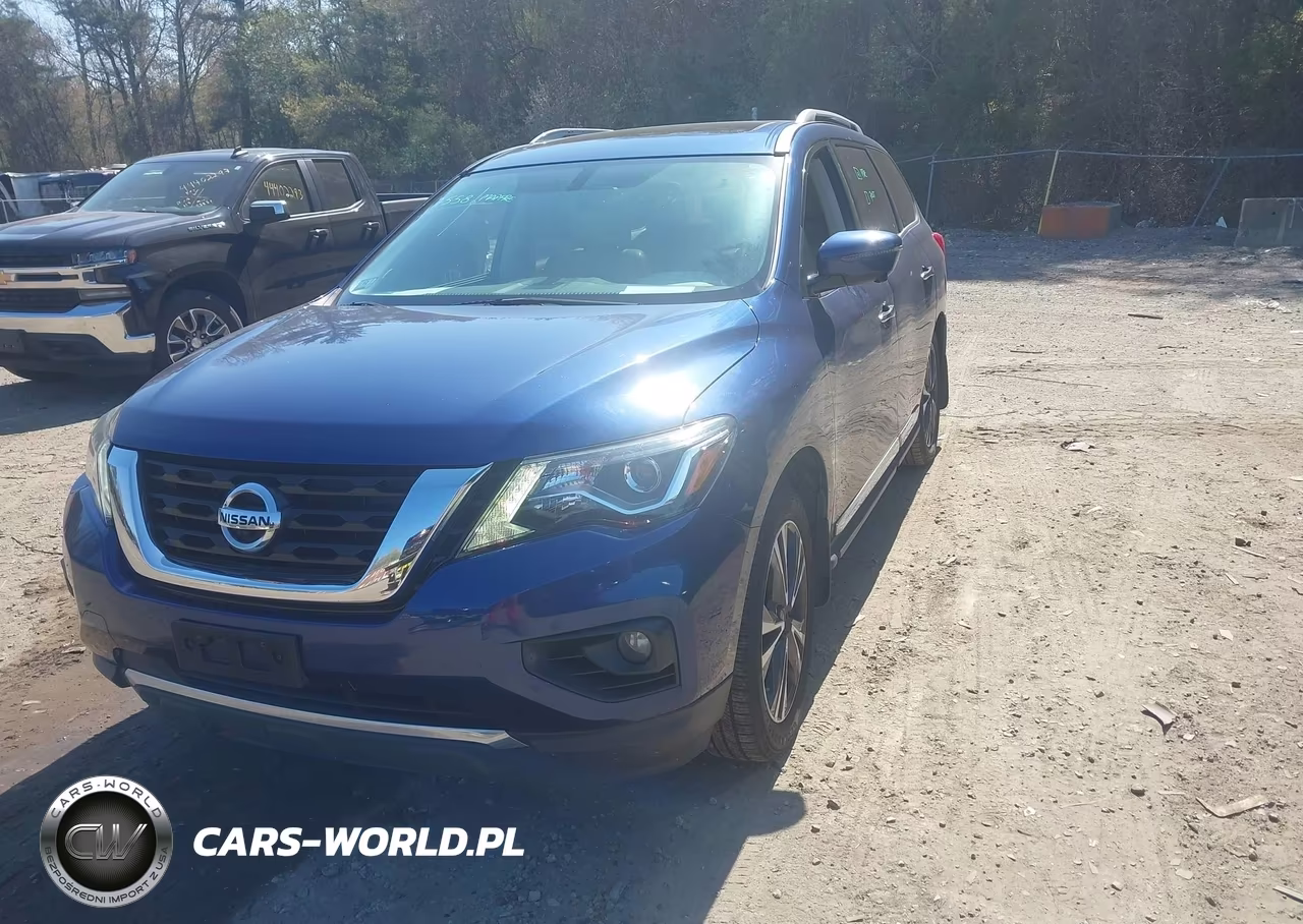 2017 Nissan Pathfinder Platinum VIN:5N1DR2MM2HC610827 - 2