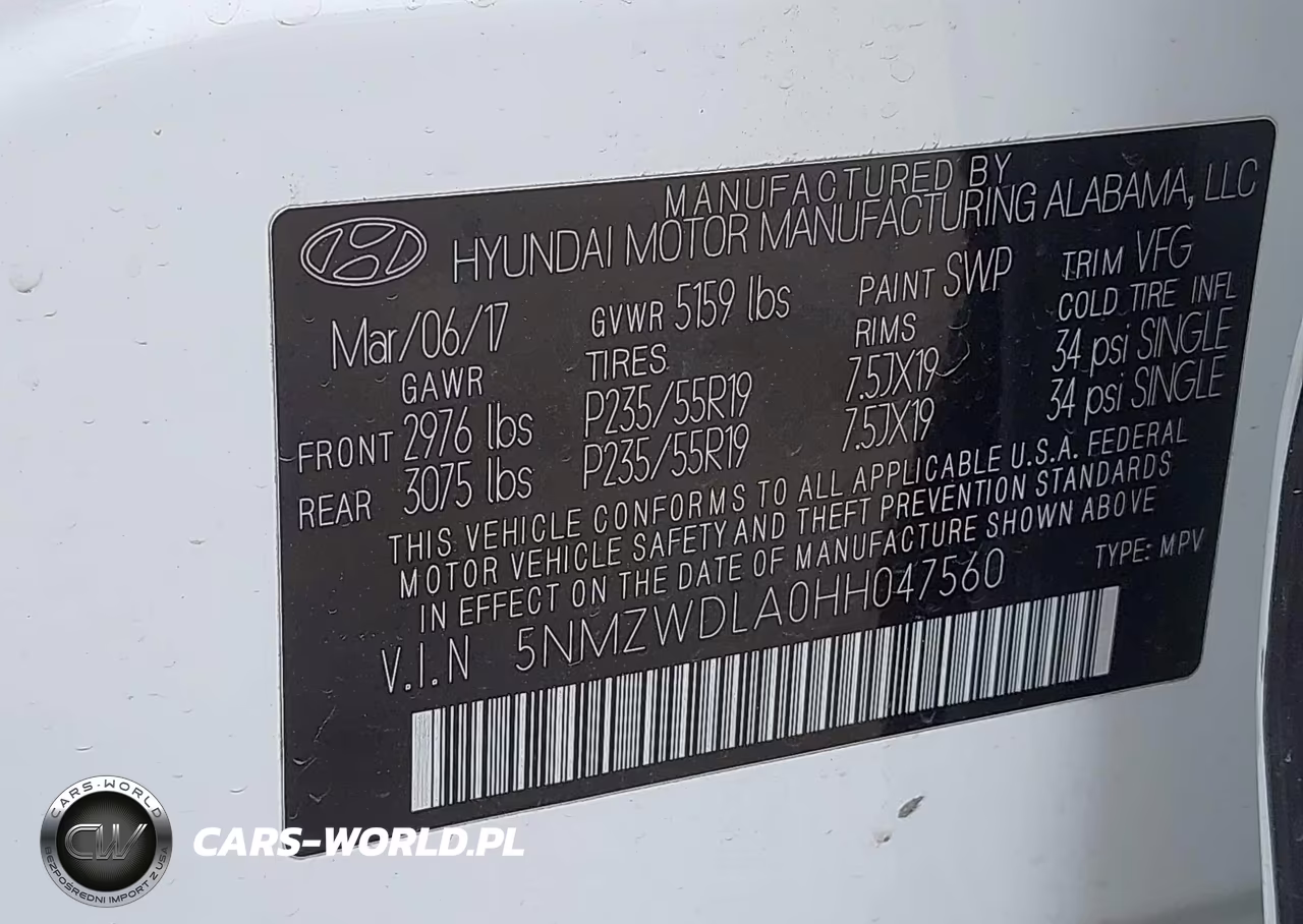 2017 Hyundai Santa Fe Sport 2.0T Ultimate VIN:5NMZWDLA0HH047560 - 9