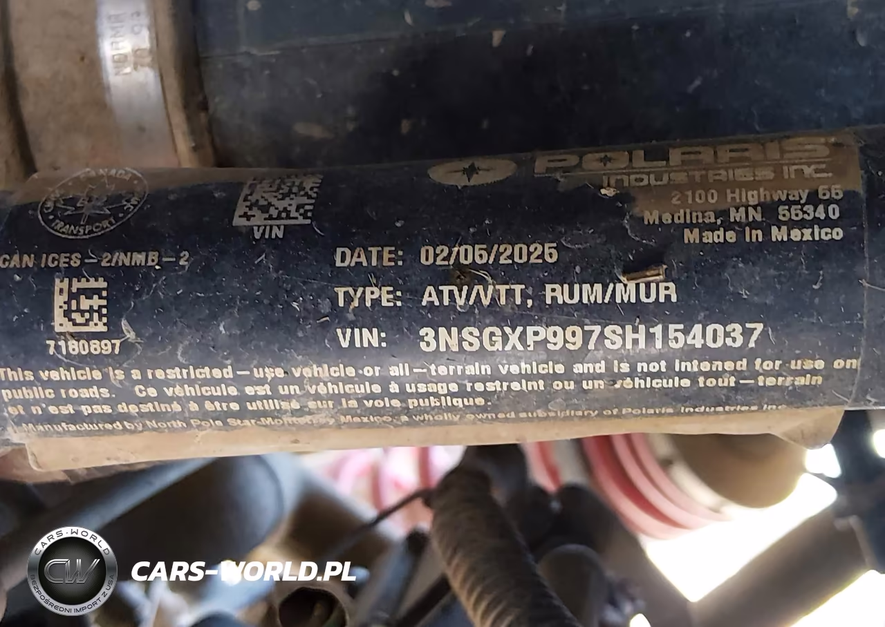 2025 Polaris General Xp 1000 Premium VIN:3NSGXP997SH154037 - 10