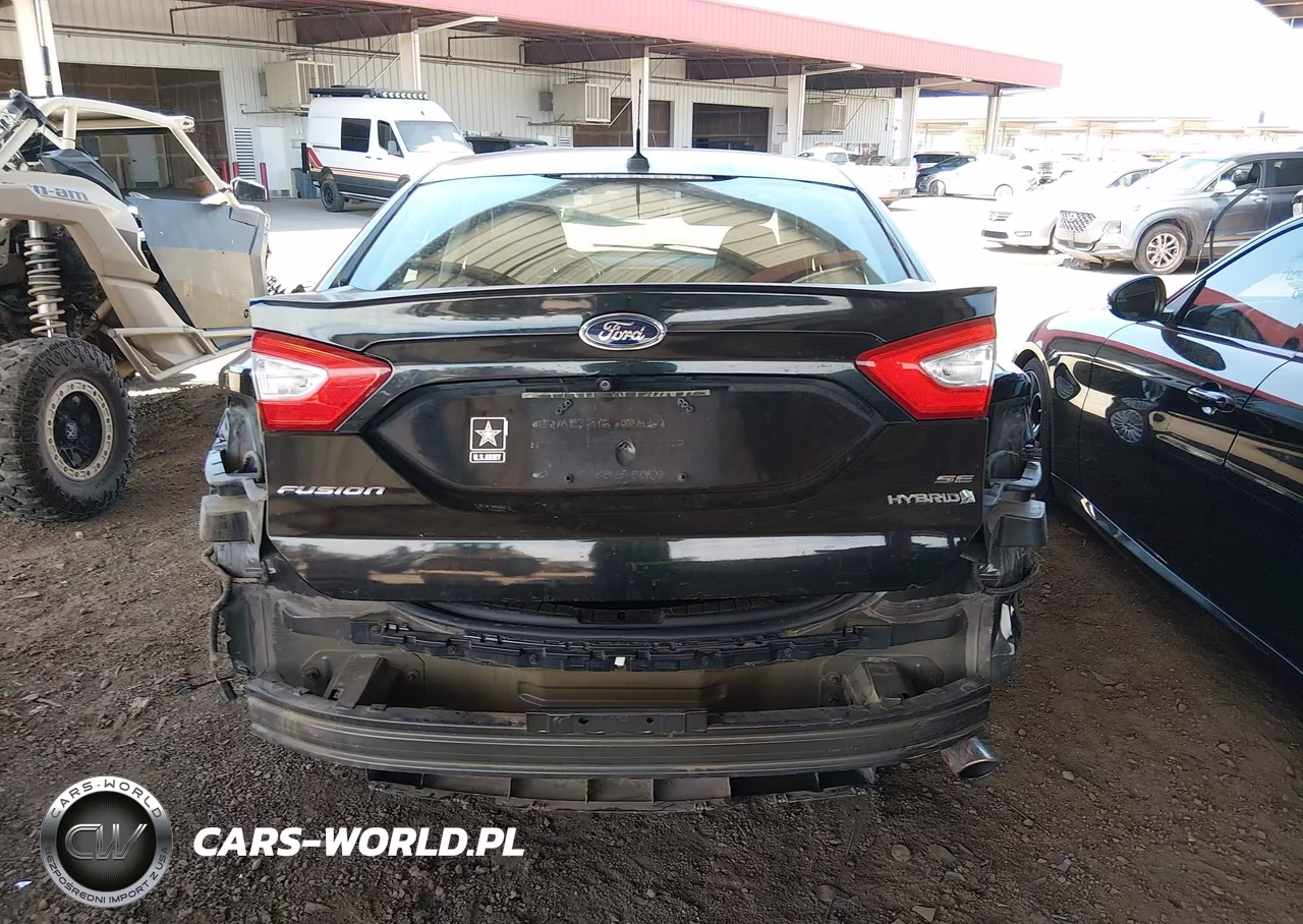 2013 Ford Fusion Hybrid Se VIN:3FA6P0LU1DR351810 - 6