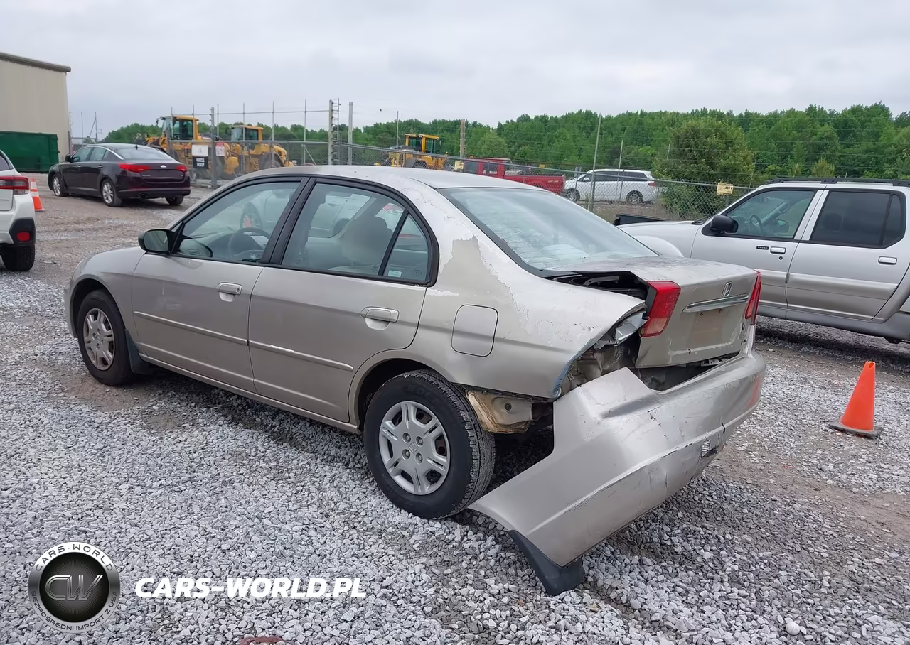 2002 Honda Civic Lx VIN:1HGES16502L066057 - 3